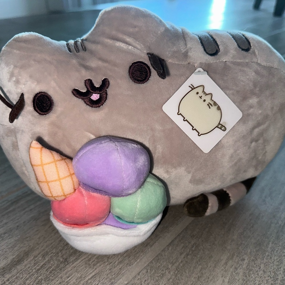 I am selling a rare ice cream pusheen cat plush